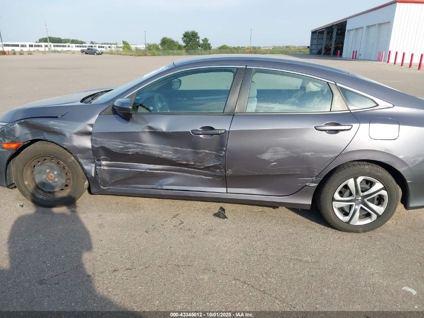 2017 Honda Civic Lx VIN: 19XFC2F52HE036159 Lot: 43345012