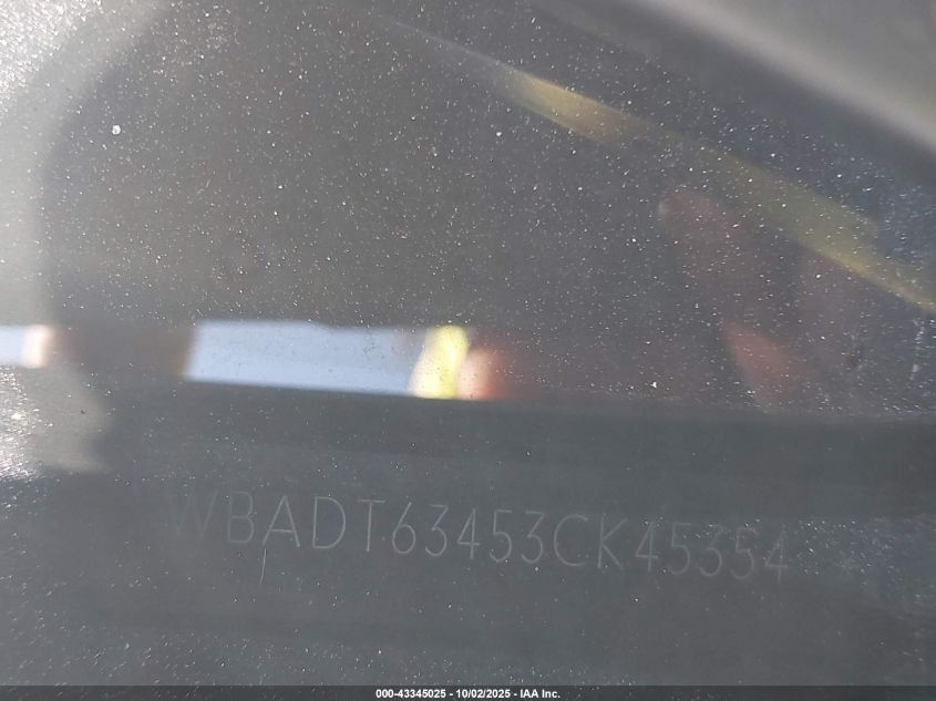 2003 BMW 530Ia VIN: WBADT63453CK45354 Lot: 43345025