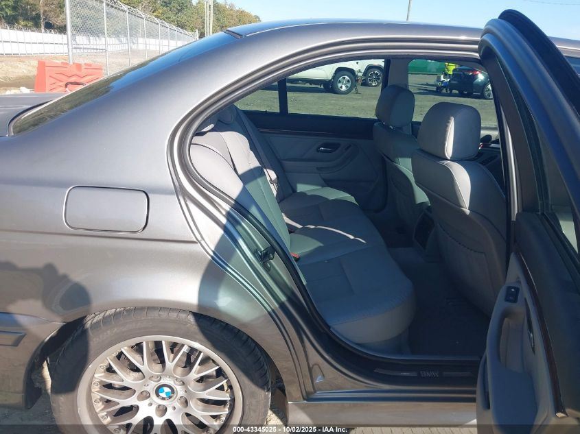 2003 BMW 530Ia VIN: WBADT63453CK45354 Lot: 43345025