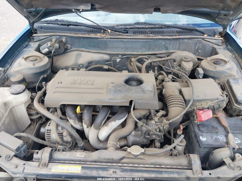 2001 Toyota Corolla Ce VIN: 1NXBR12E21Z474566 Lot: 43345033