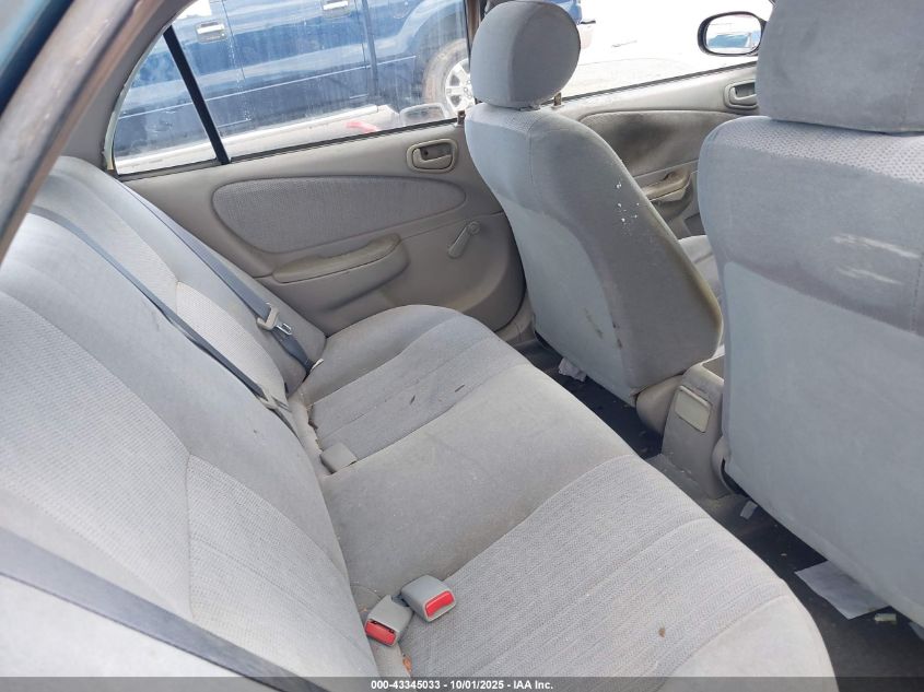 2001 Toyota Corolla Ce VIN: 1NXBR12E21Z474566 Lot: 43345033