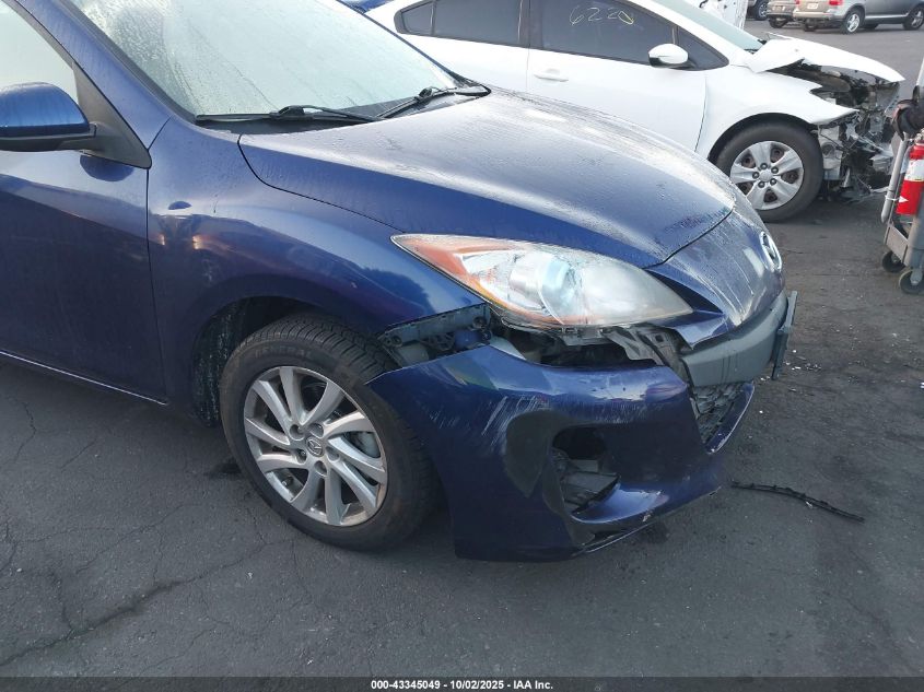 2012 Mazda Mazda3 I Touring VIN: JM1BL1V84C1545055 Lot: 43345049