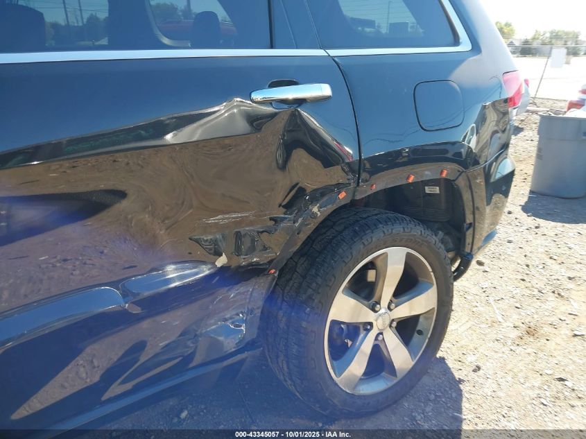 2015 Jeep Grand Cherokee Overland VIN: 1C4RJFCG7FC854362 Lot: 43345057