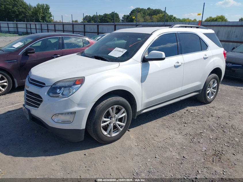 2016 CHEVROLET EQUINOX LT - 2GNALCEK2G6119314