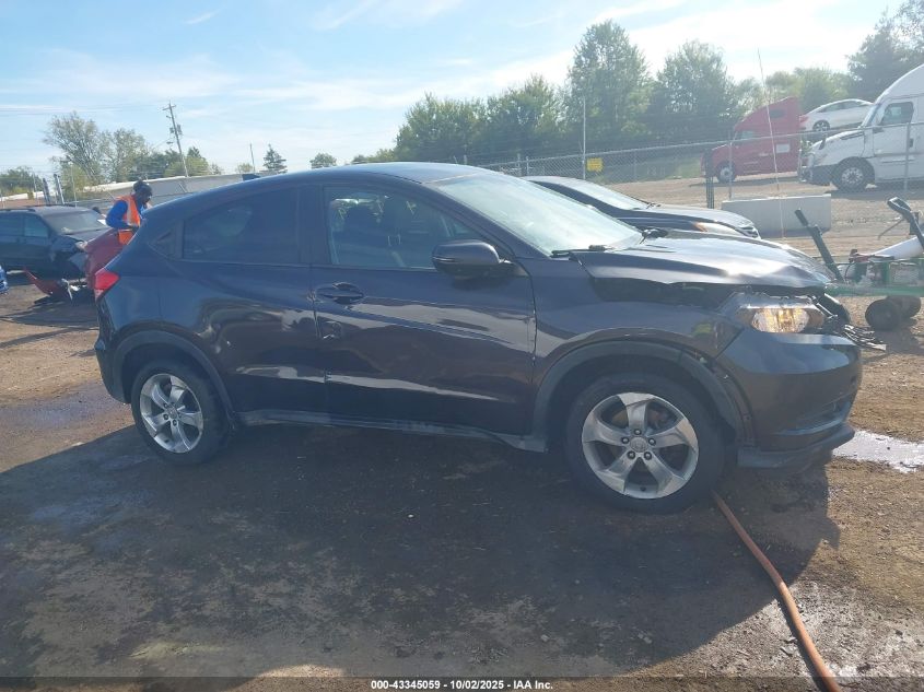 2016 Honda Hr-V Ex VIN: 3CZRU6H5XGM739246 Lot: 43345059