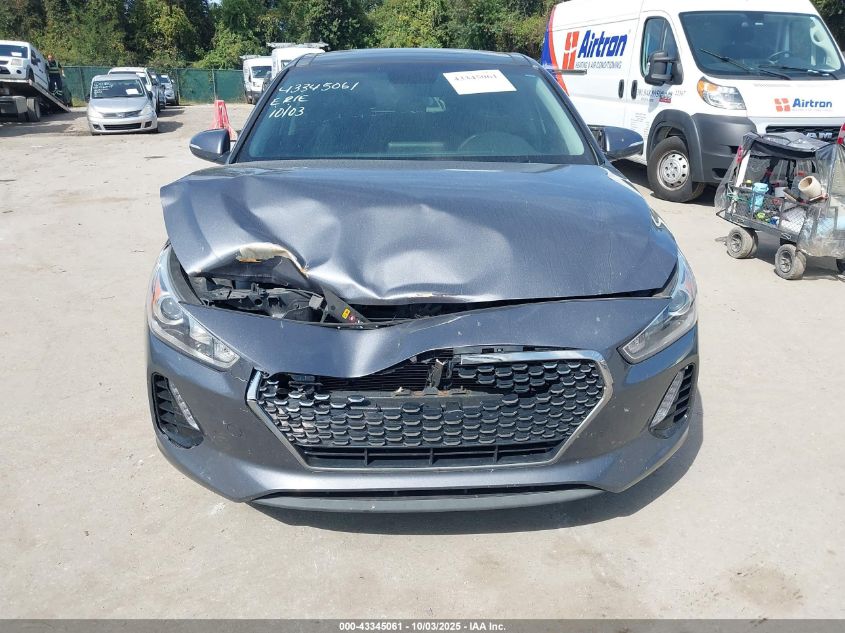2019 Hyundai Elantra Gt VIN: KMHH35LE8KU091878 Lot: 43345061