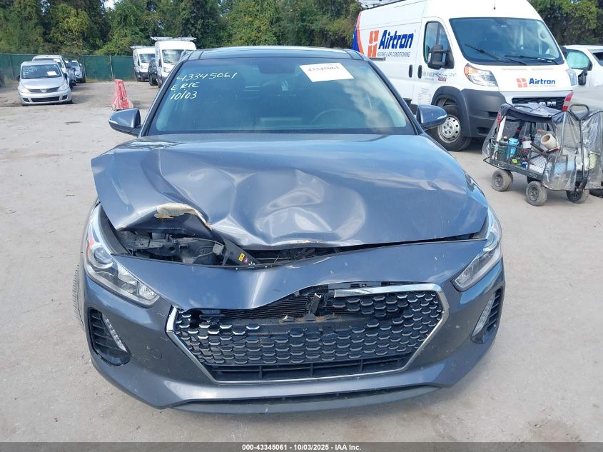 2019 Hyundai Elantra Gt VIN: KMHH35LE8KU091878 Lot: 43345061