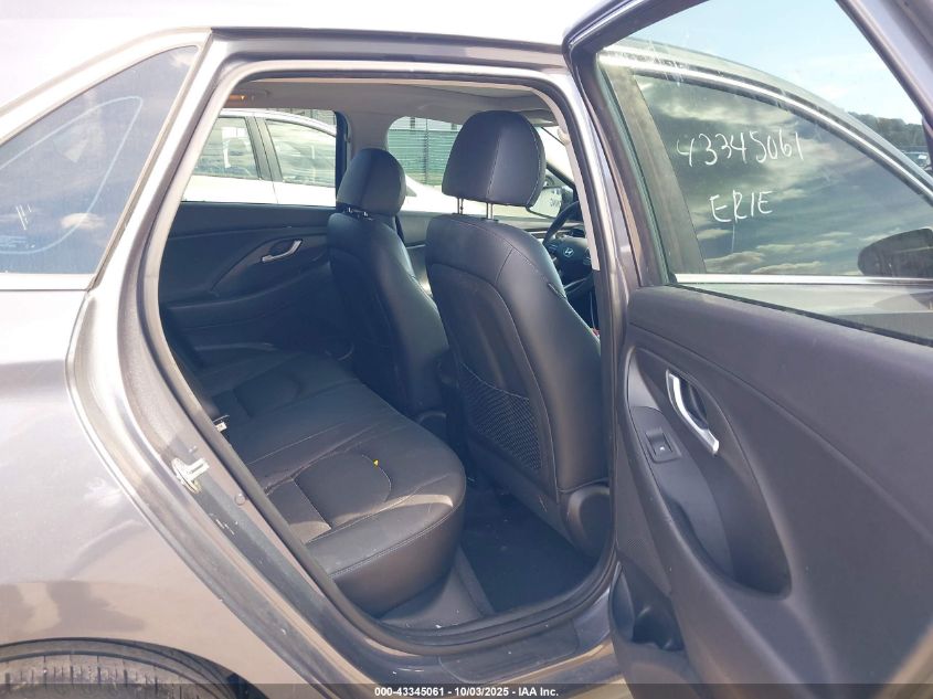 2019 Hyundai Elantra Gt VIN: KMHH35LE8KU091878 Lot: 43345061