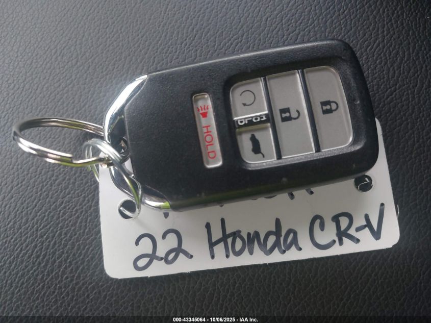 2022 Honda Cr-V Awd Ex-L VIN: 2HKRW2H82NH650633 Lot: 43345064