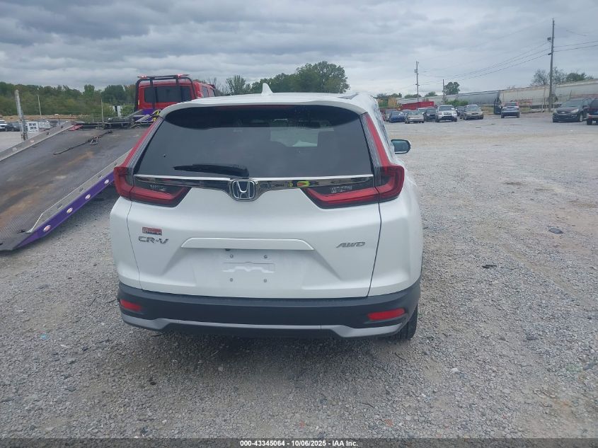 2022 Honda Cr-V Awd Ex-L VIN: 2HKRW2H82NH650633 Lot: 43345064