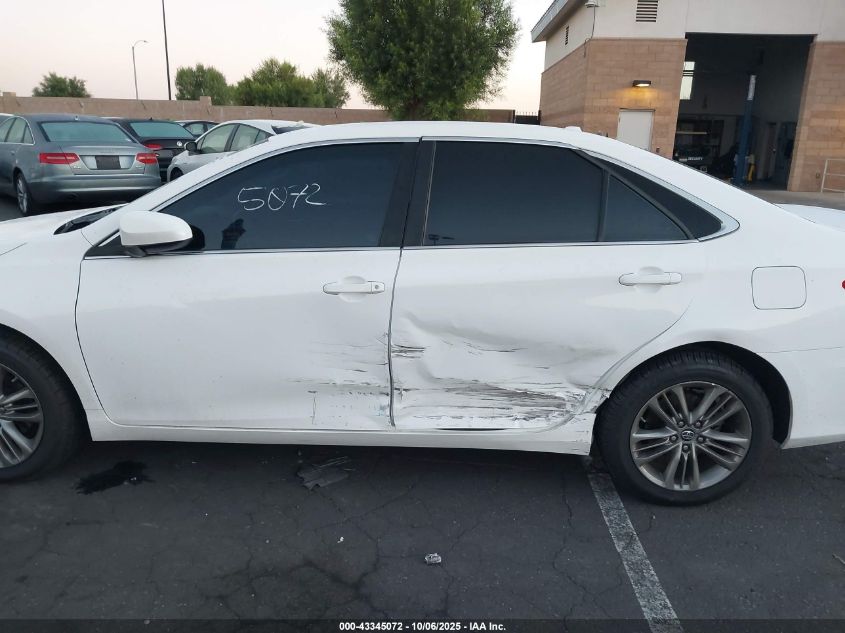 2017 Toyota Camry Se VIN: 4T1BF1FK3HU758629 Lot: 43345072