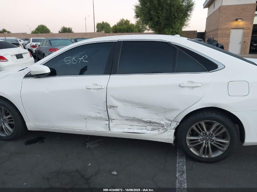 2017 Toyota Camry Se VIN: 4T1BF1FK3HU758629 Lot: 43345072