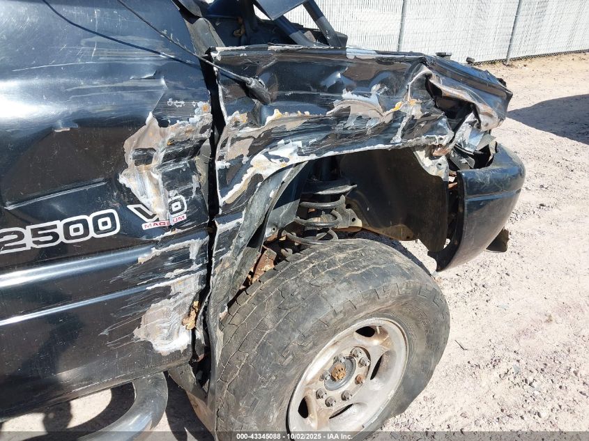 2001 Dodge Ram 2500 St VIN: 1B7KF23W81J214801 Lot: 43345088