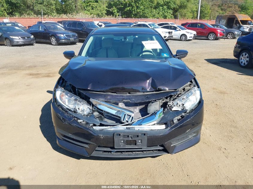 2016 Honda Civic Lx VIN: 2HGFC2F50GH512865 Lot: 43345092