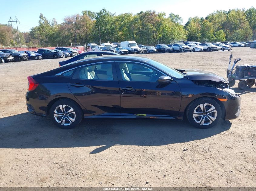2016 Honda Civic Lx VIN: 2HGFC2F50GH512865 Lot: 43345092