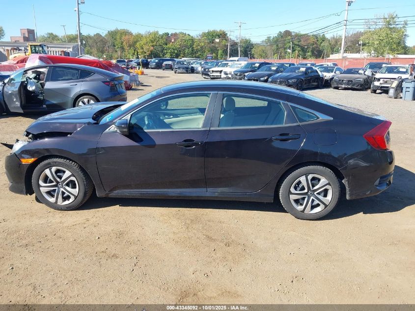 2016 Honda Civic Lx VIN: 2HGFC2F50GH512865 Lot: 43345092