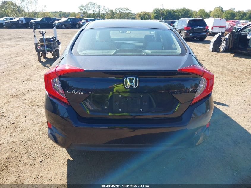 2016 Honda Civic Lx VIN: 2HGFC2F50GH512865 Lot: 43345092