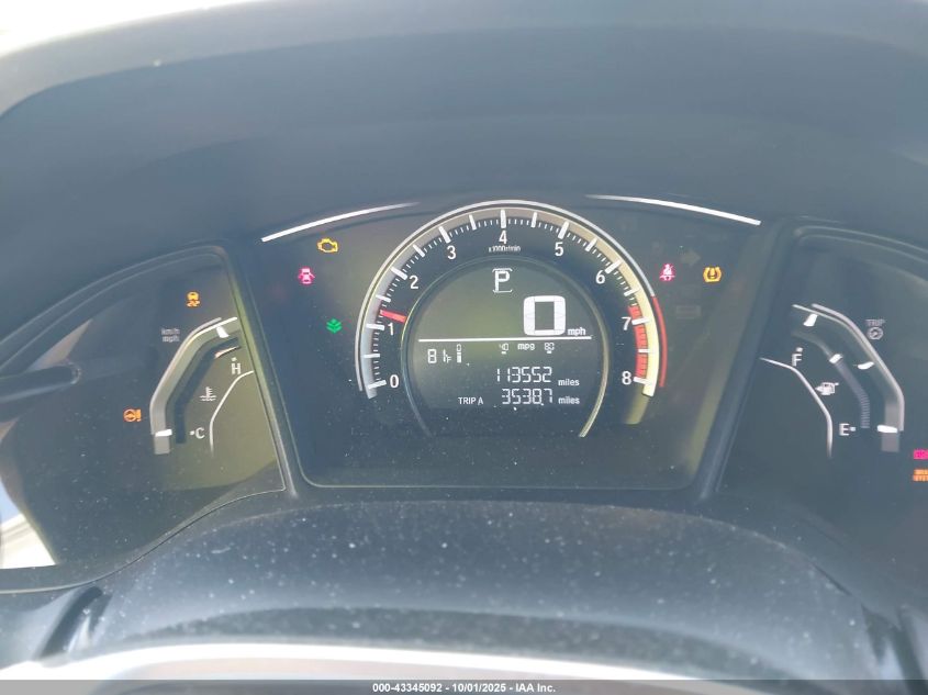 2016 Honda Civic Lx VIN: 2HGFC2F50GH512865 Lot: 43345092