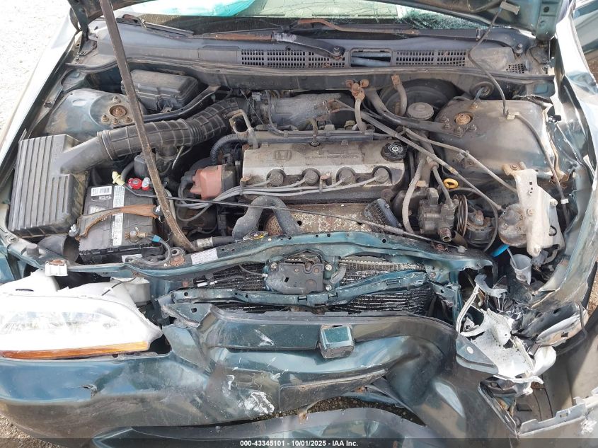 1999 Honda Accord Lx VIN: JHMCG5640XC011104 Lot: 43345101