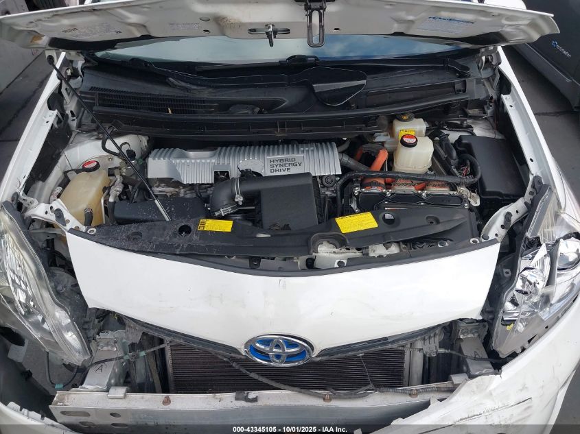 2014 Toyota Prius Three VIN: JTDKN3DU6E0375889 Lot: 43345105