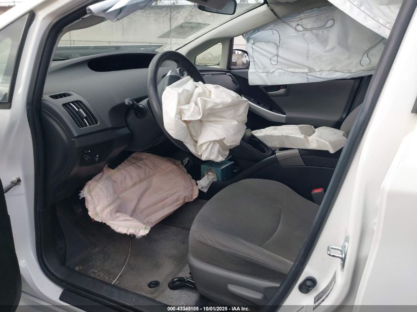 2014 Toyota Prius Three VIN: JTDKN3DU6E0375889 Lot: 43345105