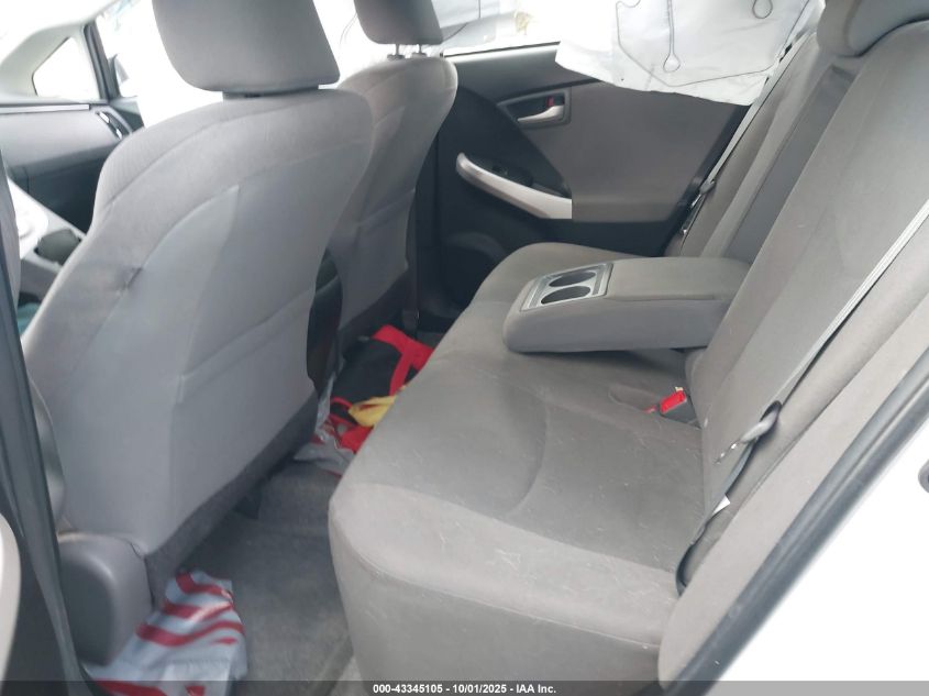 2014 Toyota Prius Three VIN: JTDKN3DU6E0375889 Lot: 43345105