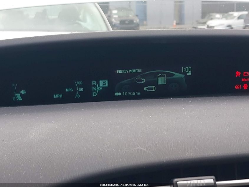 2014 Toyota Prius Three VIN: JTDKN3DU6E0375889 Lot: 43345105