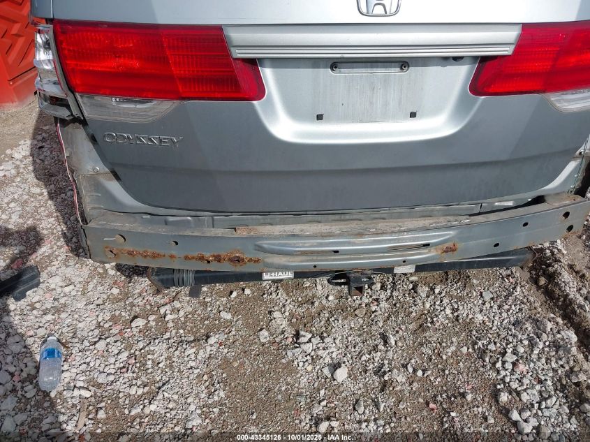 2008 Honda Odyssey Ex-L VIN: 5FNRL386X8B055495 Lot: 43345126