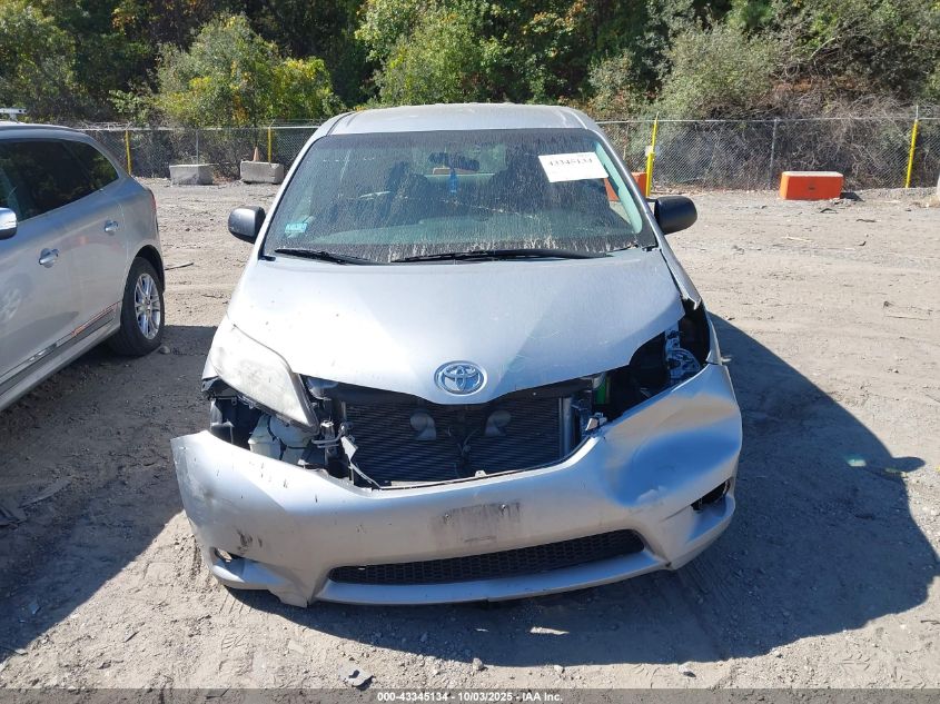 2015 Toyota Sienna L 7 Passenger VIN: 5TDZK3DC0FS554362 Lot: 43345134