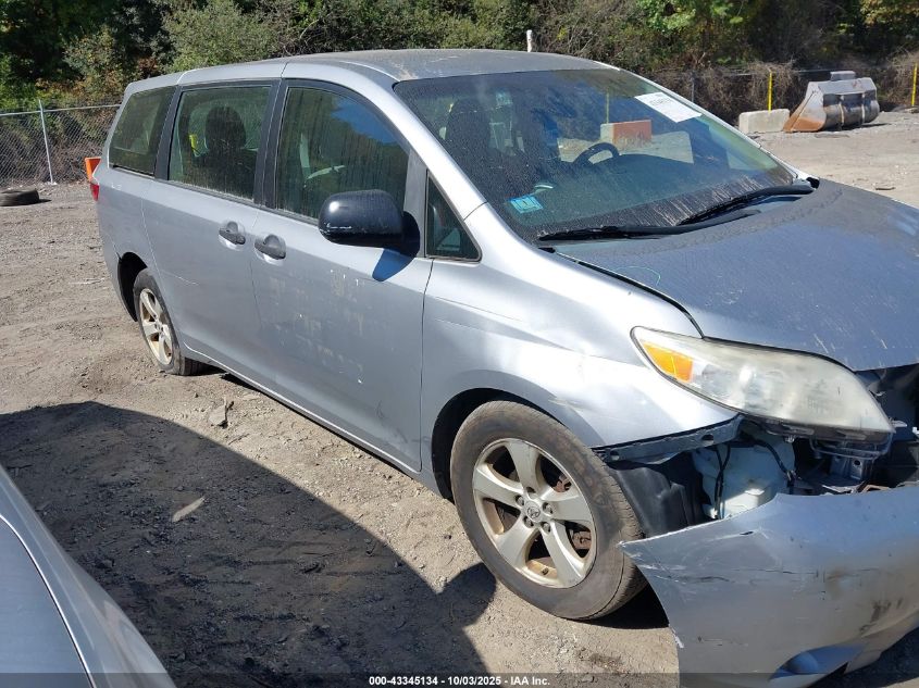 2015 Toyota Sienna L 7 Passenger VIN: 5TDZK3DC0FS554362 Lot: 43345134