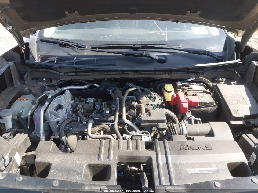 2025 Nissan Kicks Sv Intelligent Awd VIN: 3N8AP6CB8SL341737 Lot: 43345147