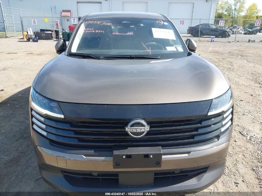 2025 Nissan Kicks Sv Intelligent Awd VIN: 3N8AP6CB8SL341737 Lot: 43345147