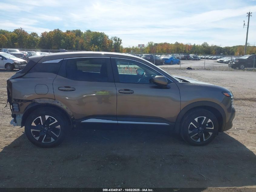 2025 Nissan Kicks Sv Intelligent Awd VIN: 3N8AP6CB8SL341737 Lot: 43345147