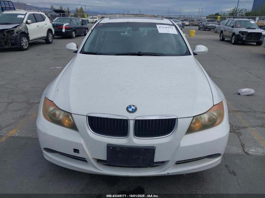 2008 BMW 328I VIN: WBAVC53538FZ89886 Lot: 43345171