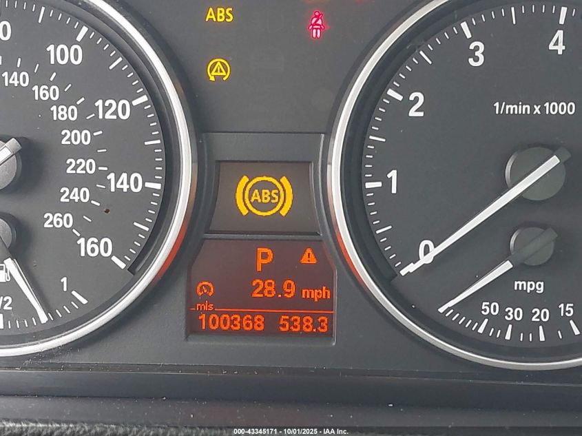 2008 BMW 328I VIN: WBAVC53538FZ89886 Lot: 43345171