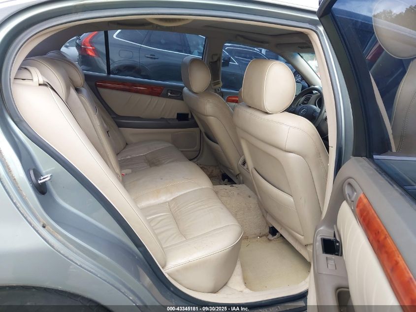 2004 Lexus Gs 300 VIN: JT8BD69S340201867 Lot: 43345181