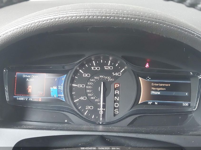 2015 Lincoln Mkx VIN: 2LMDJ6JK7FBL33143 Lot: 43345186