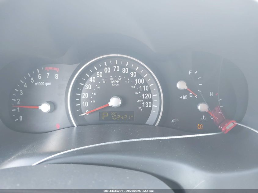 2011 Kia Sedona Lx VIN: KNDMG4C71B6409301 Lot: 43345201