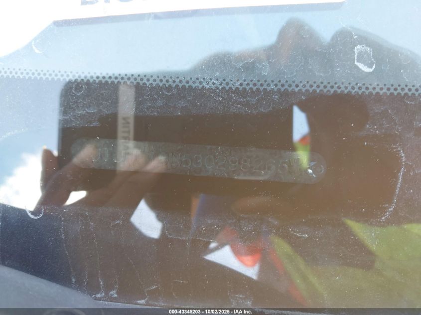 2003 Lexus Rx 300 Base (A4) VIN: JTJHF10U530298265 Lot: 43345203