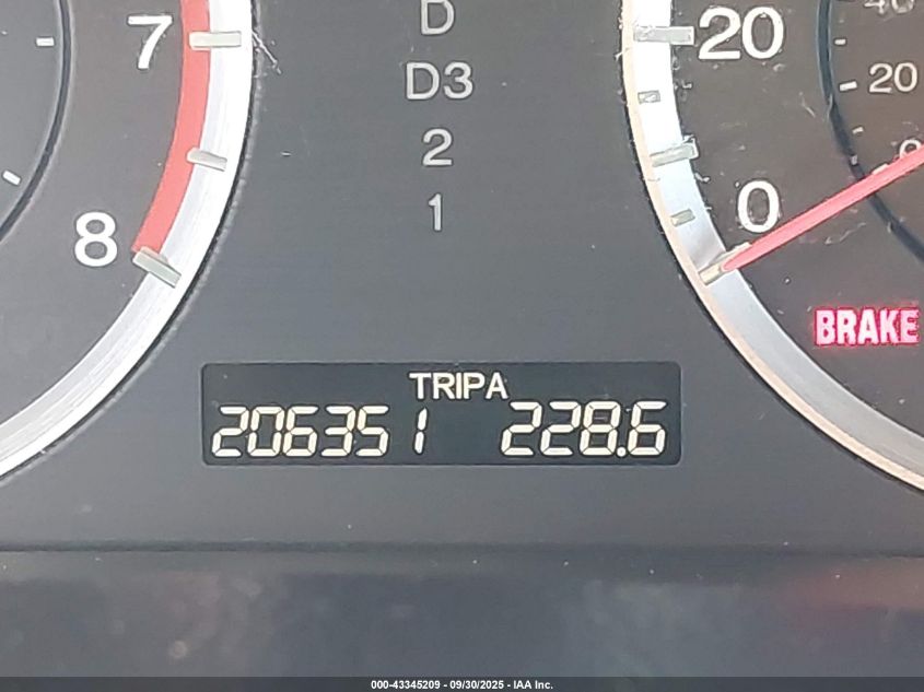 2009 Honda Accord 3.5 Ex-L VIN: 1HGCP36839A008397 Lot: 43345209