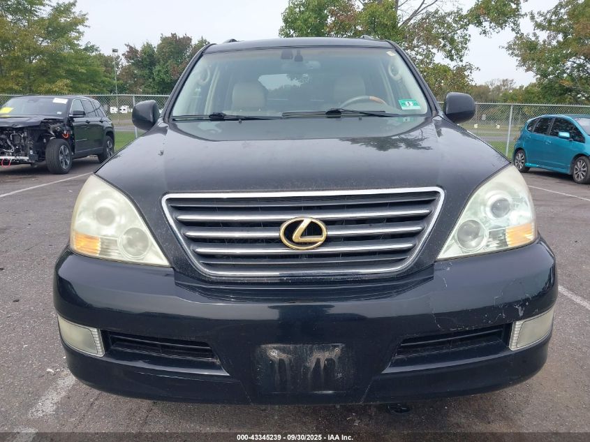 2003 Lexus Gx 470 VIN: JTJBT20X330014789 Lot: 43345239