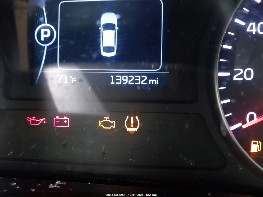 2016 Kia Optima Lx VIN: 5XXGT4L39GG006486 Lot: 43345258