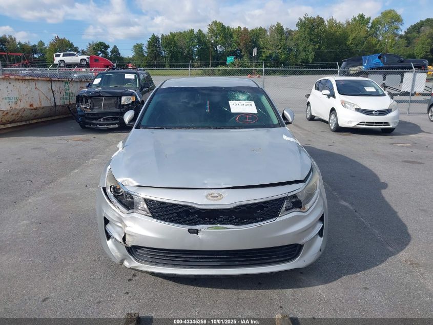 2016 Kia Optima Lx VIN: 5XXGT4L39GG006486 Lot: 43345258