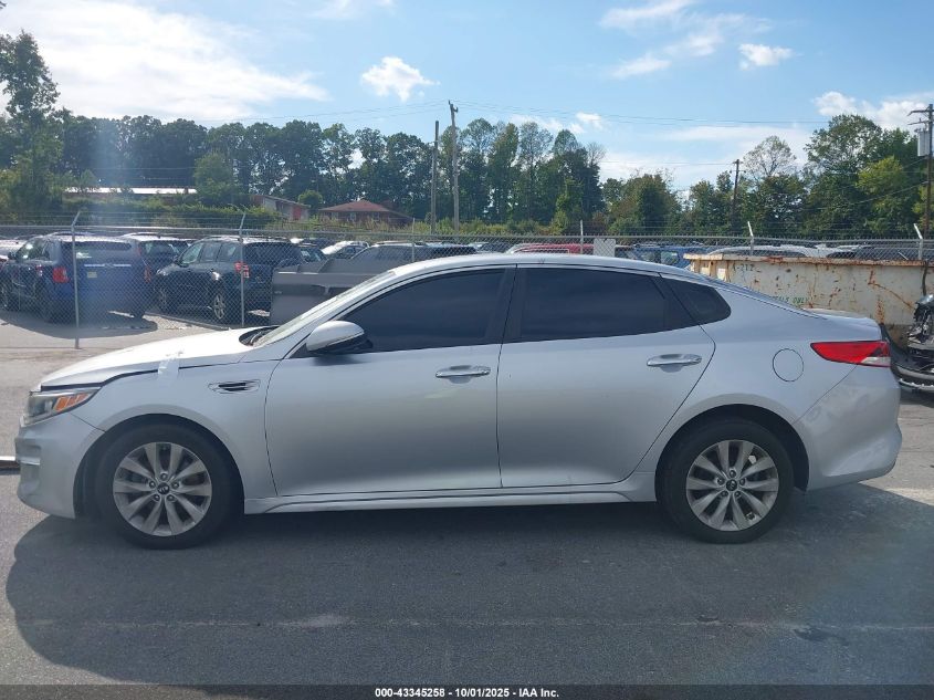 2016 Kia Optima Lx VIN: 5XXGT4L39GG006486 Lot: 43345258