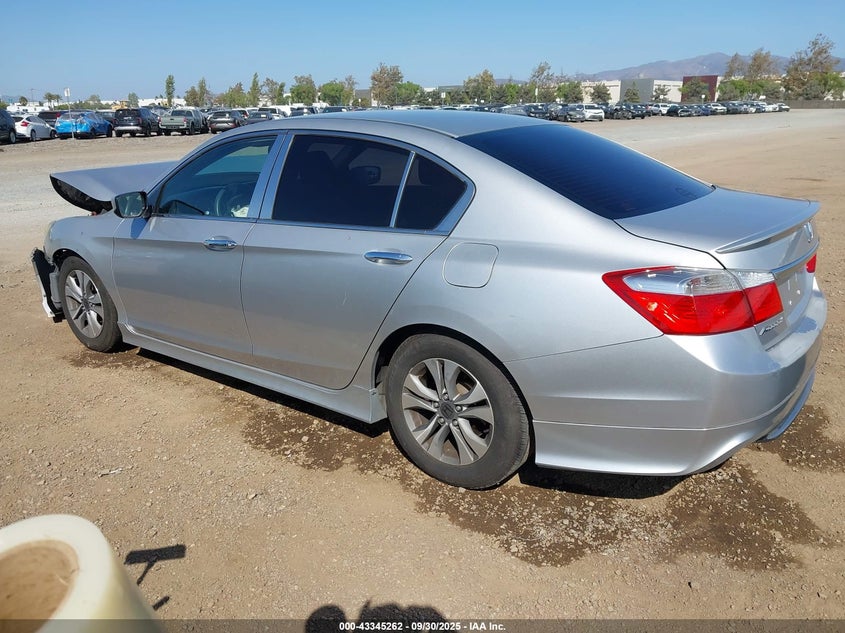 2013 Honda Accord Lx silver sedan gasoline 1HGCR2E38DA216794 photo #4