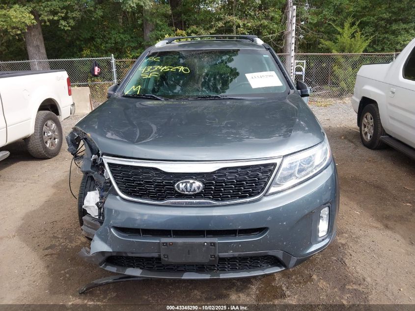2014 Kia Sorento Ex V6 VIN: 5XYKUDA74EG531445 Lot: 43345290