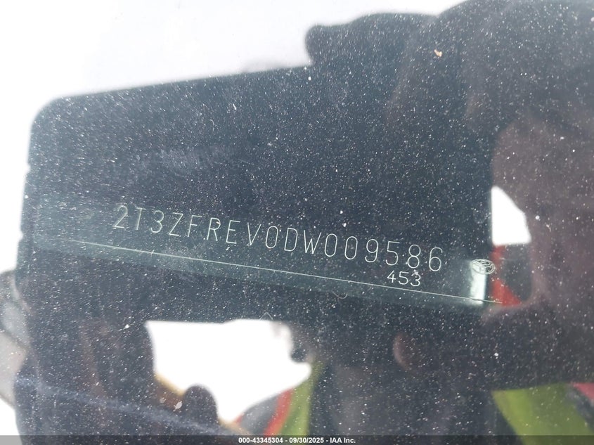 2013 TOYOTA RAV4 LE - 2T3ZFREV0DW009586