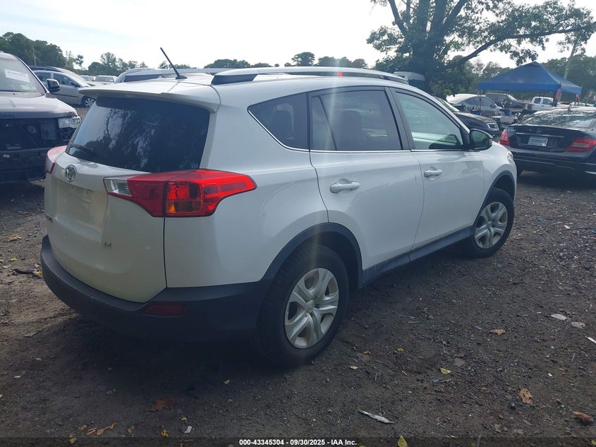 2013 TOYOTA RAV4 LE - 2T3ZFREV0DW009586