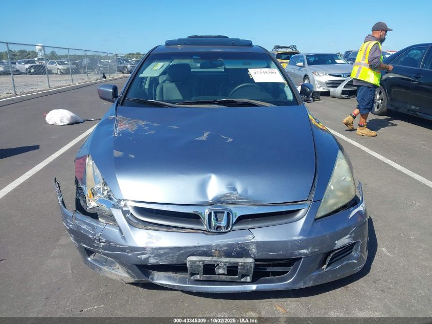 2007 Honda Accord 3.0 Ex VIN: 1HGCM66547A009281 Lot: 43345309