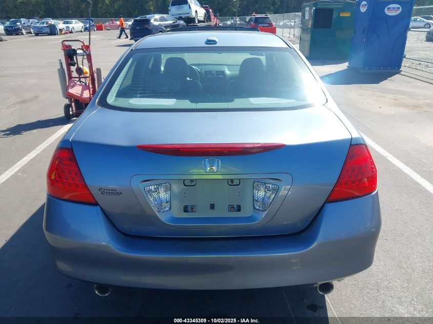 2007 Honda Accord 3.0 Ex VIN: 1HGCM66547A009281 Lot: 43345309
